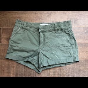 Abercrombie and fitch Green shorts